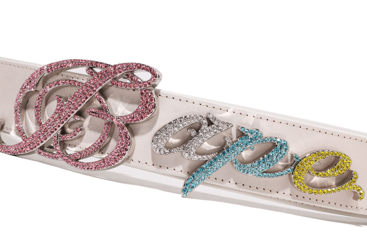 BAPE BAPE BAPE LOGO BELT W/ RHINESTONES ベルト 商品画像 3