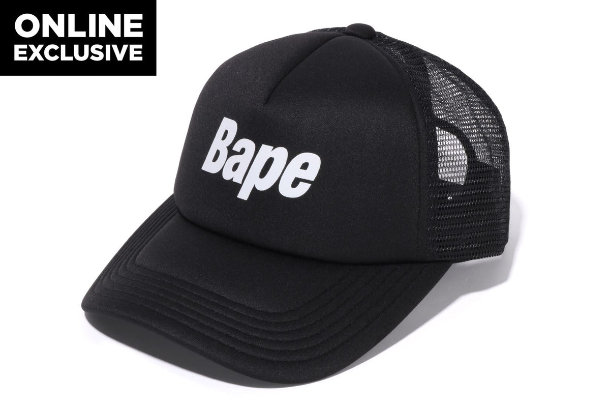 BAPE BAPE BAPE LOGO MESH CAP 帽子 商品画像 4