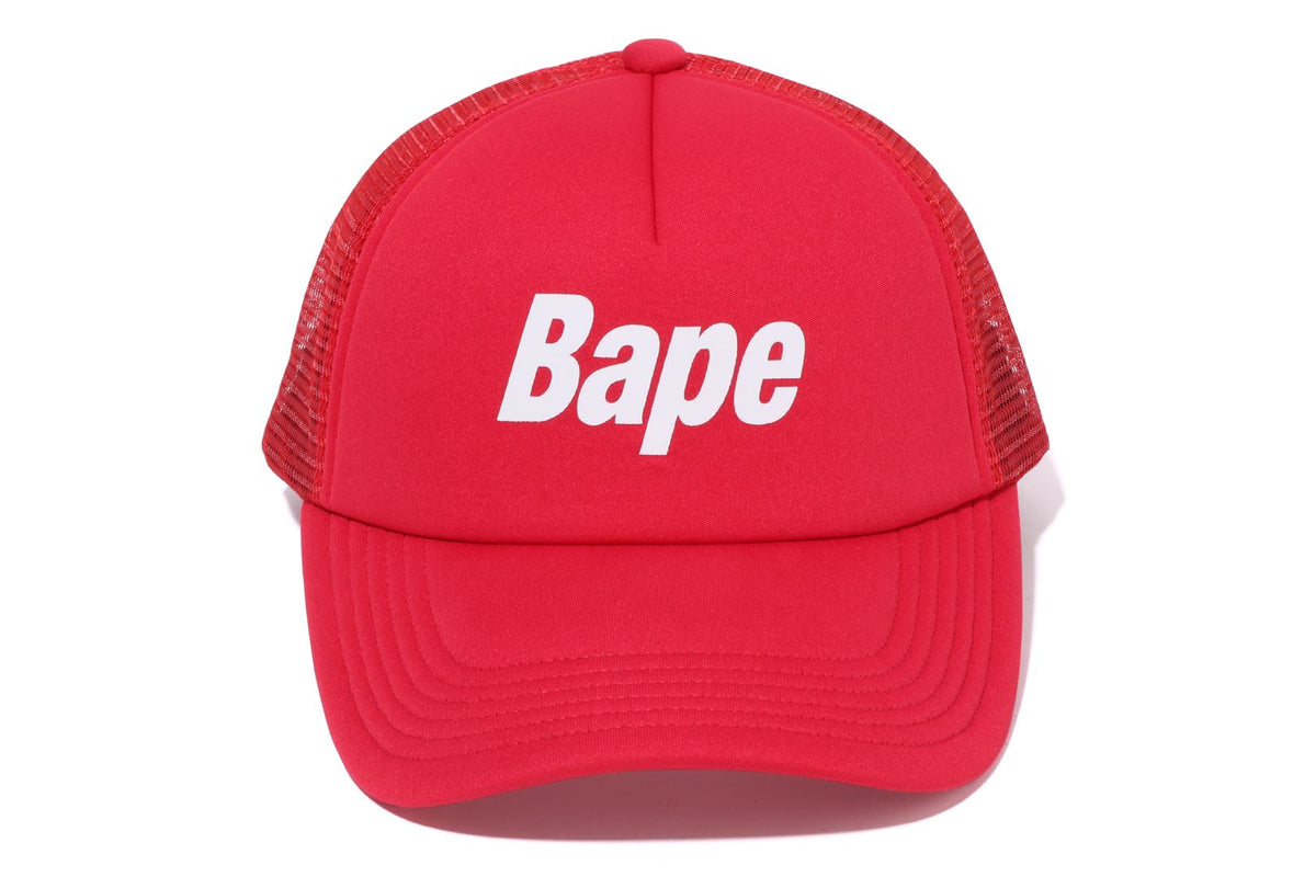 BAPE BAPE BAPE LOGO MESH CAP 帽子 商品画像 2