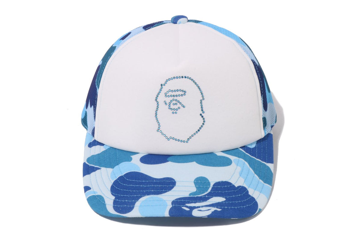 BAPE BAPE ABC CAMO CRYSTAL STONE MESH CAP 帽子 商品画像 2