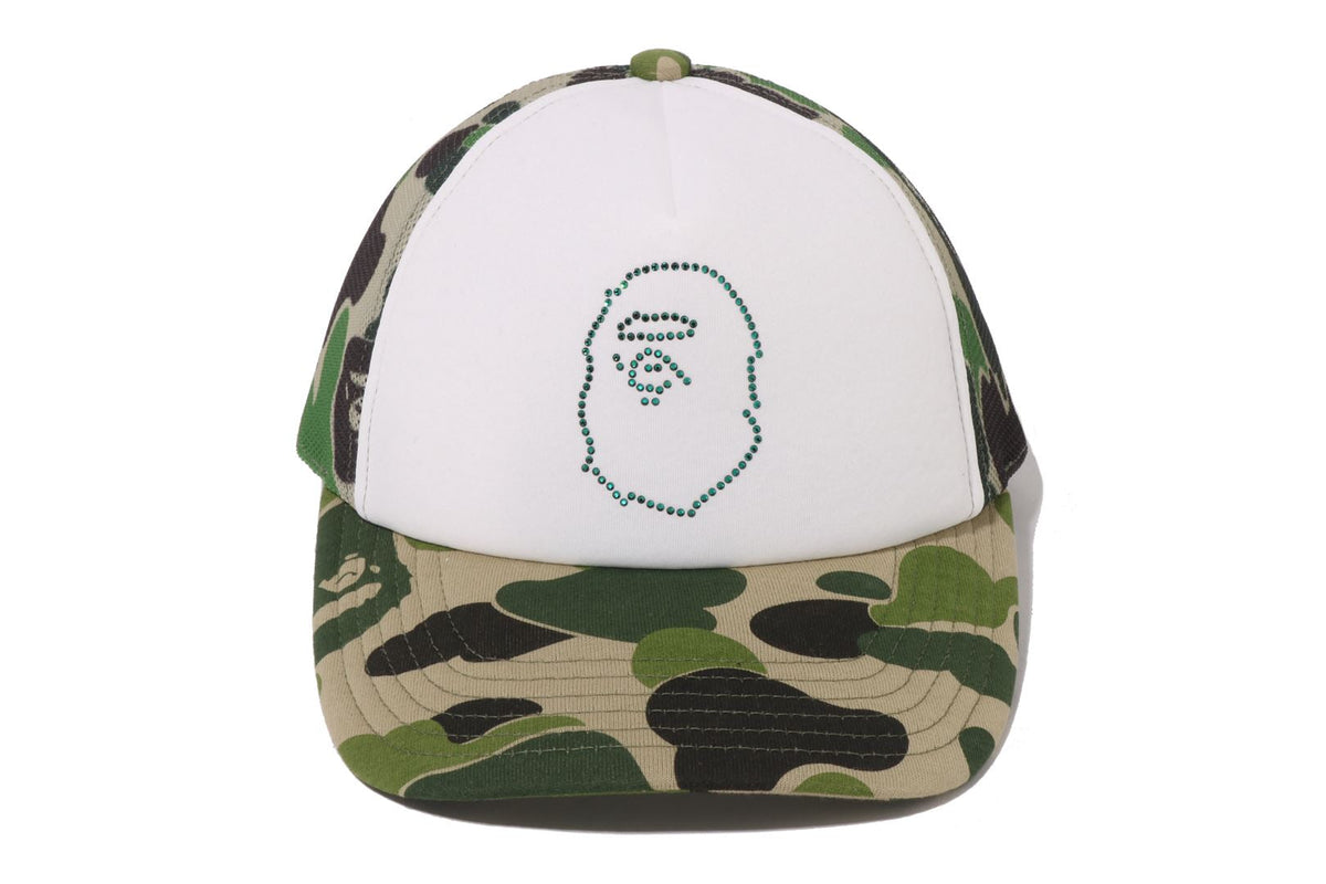 BAPE BAPE ABC CAMO CRYSTAL STONE MESH CAP 帽子 商品画像 6
