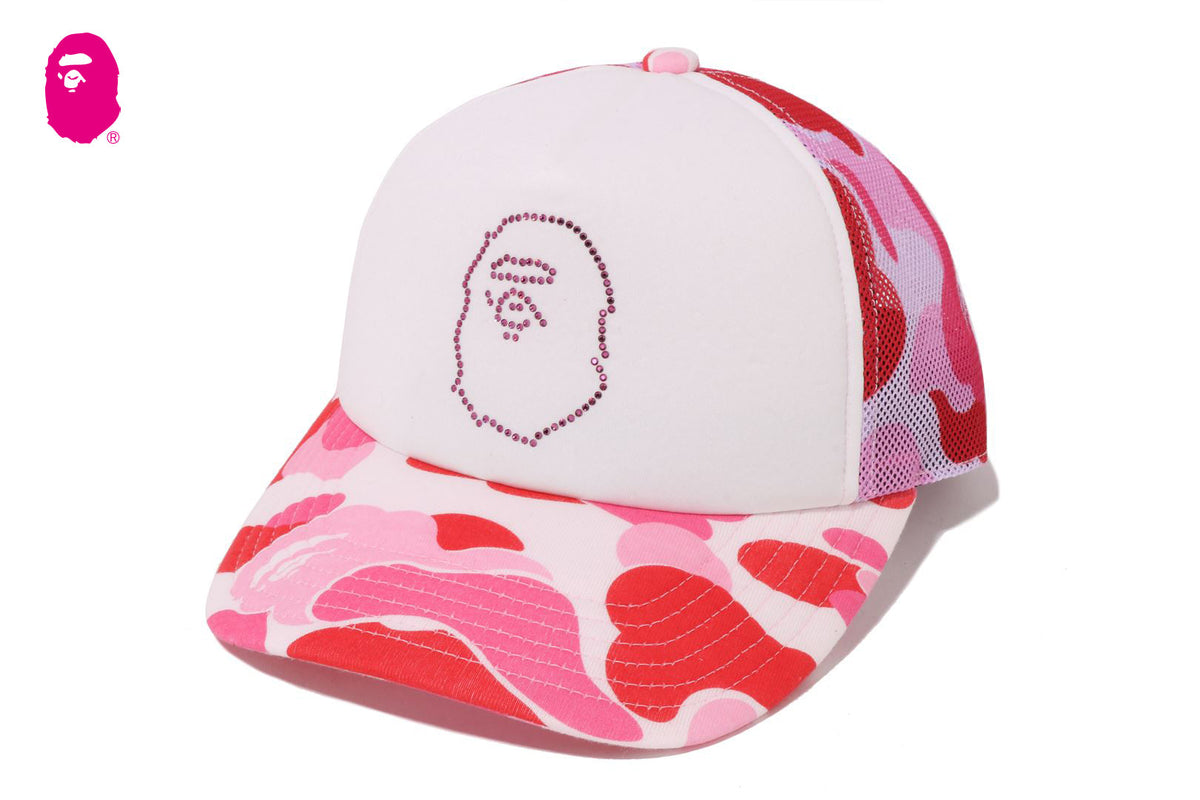 BAPE BAPE ABC CAMO CRYSTAL STONE MESH CAP 帽子 商品画像 9