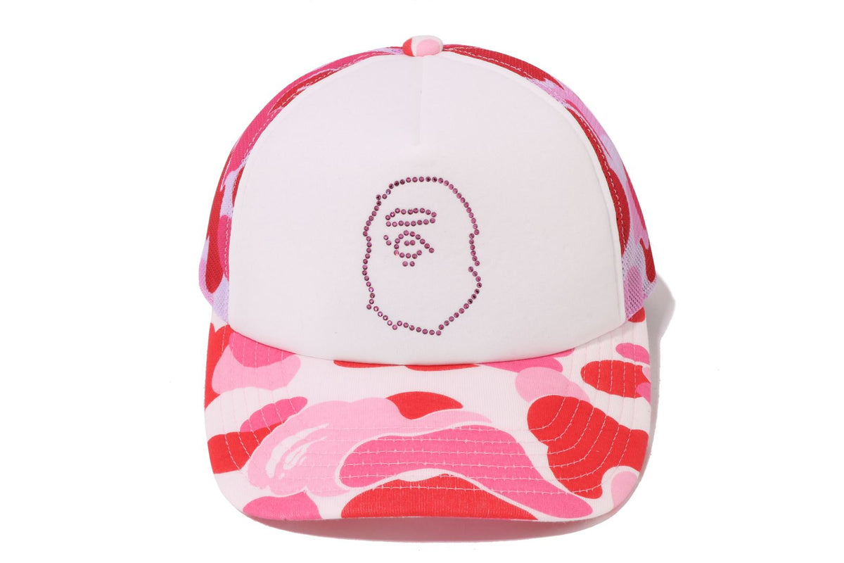 BAPE BAPE ABC CAMO CRYSTAL STONE MESH CAP 帽子 商品画像 10
