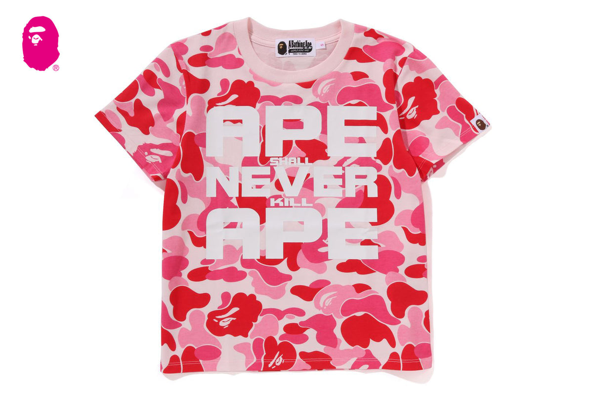 BAPE BAPE ABC CAMO ASNKA TEE 半袖Tシャツ 商品画像 7