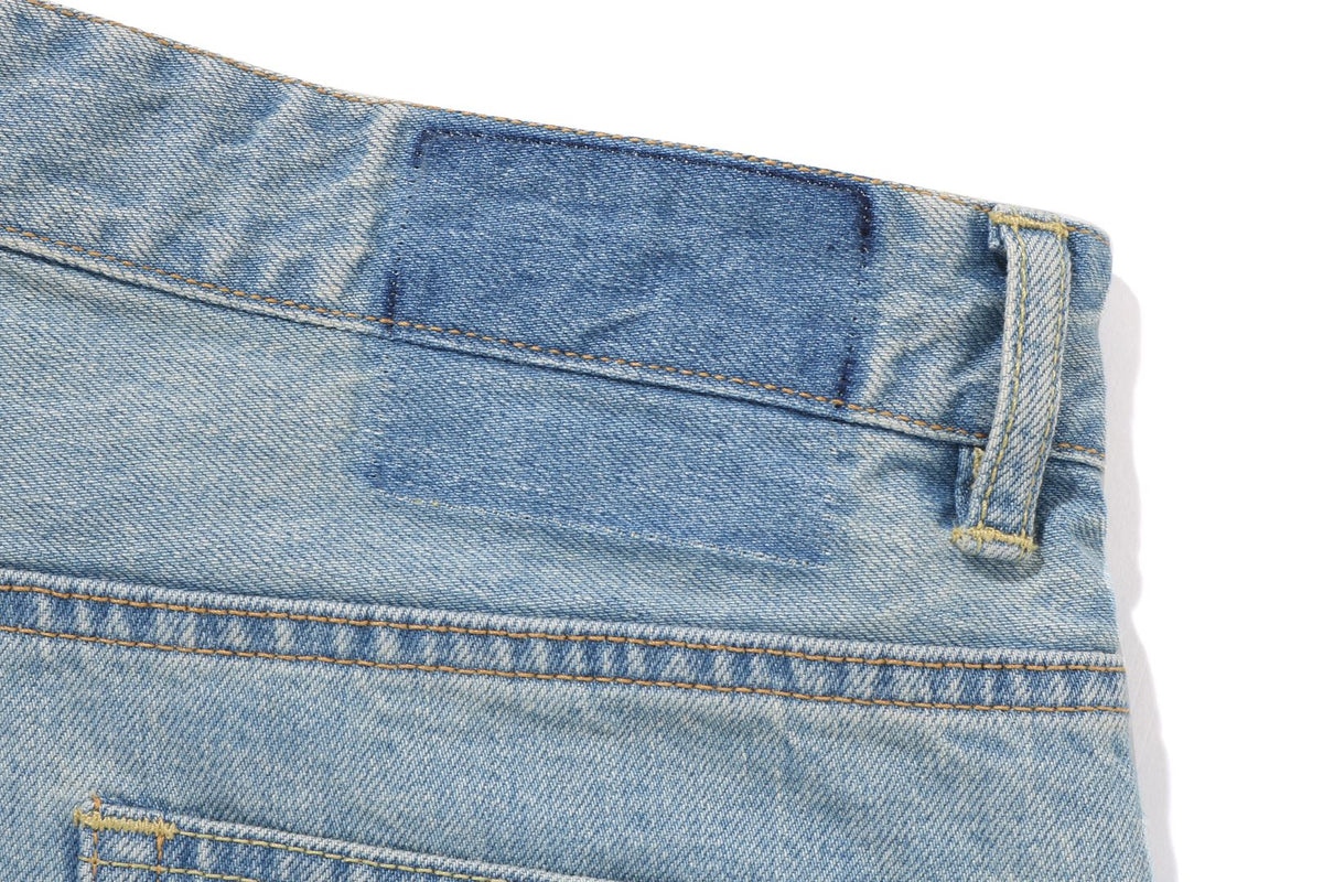 BAPE BAPE BAPE STA EMBROIDERY BAGGY DENIM PANTS パンツ 商品画像 5