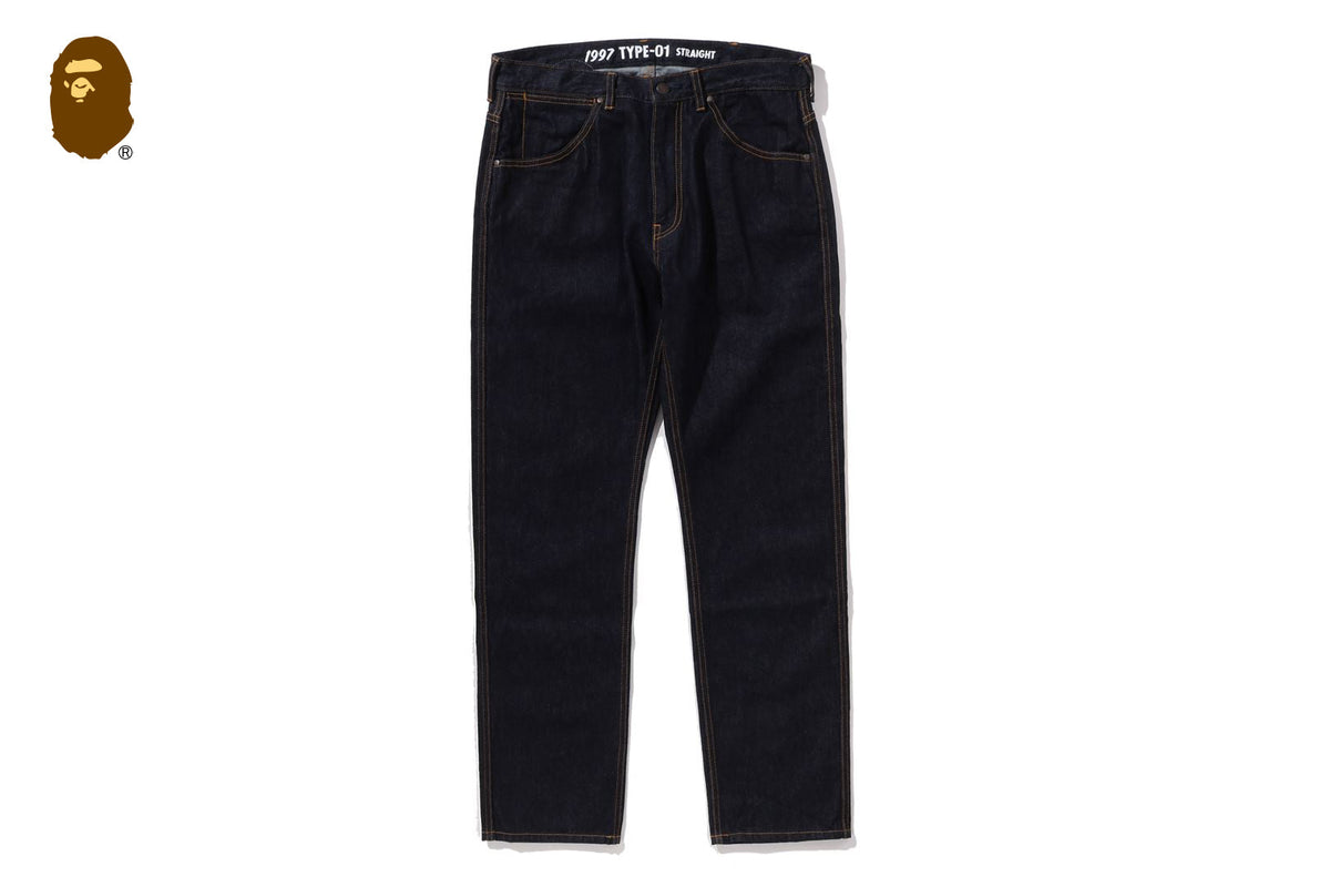 BAPE BAPE 1997 TYPE-01 CHAMPION DENIM PANTS パンツ 商品画像 1
