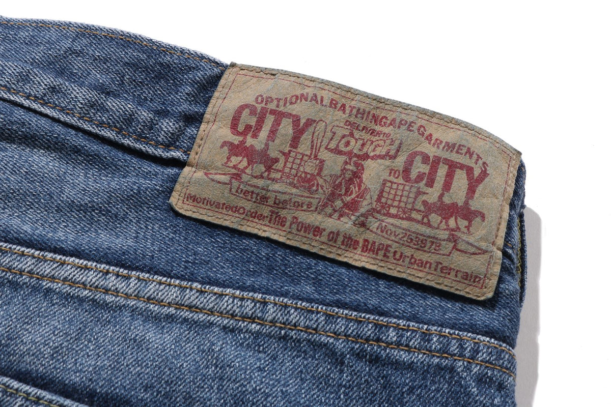 BAPE BAPE 1999 TYPE-02 DAMAGED DENIM PANTS パンツ 商品画像 6