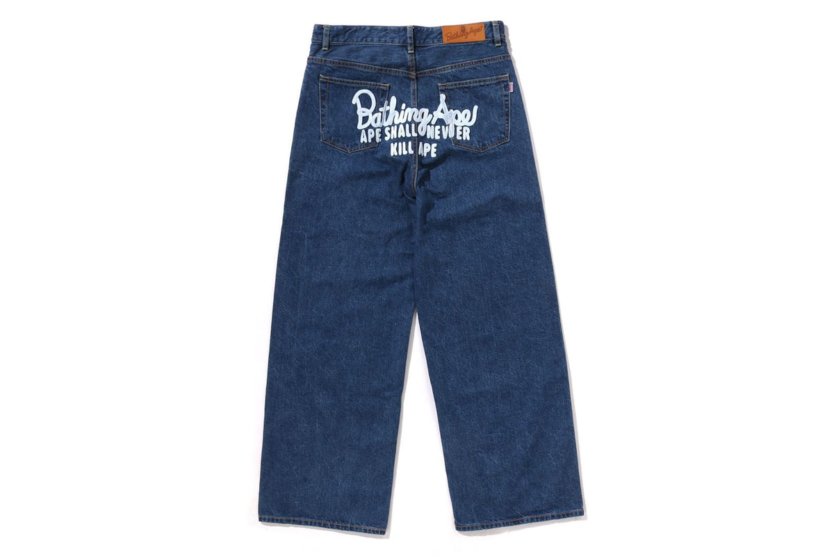 BAPE BAPE CHAMPION LOGO 12 OZ DENIM PANTS パンツ 商品画像 2