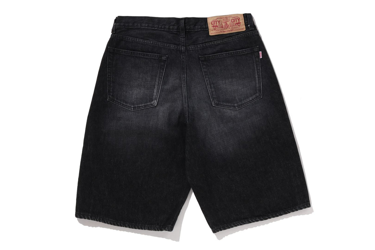 BAPE BAPE TWIN STA RELAXED FIT DENIM SHORTS ショートパンツ 商品画像 2