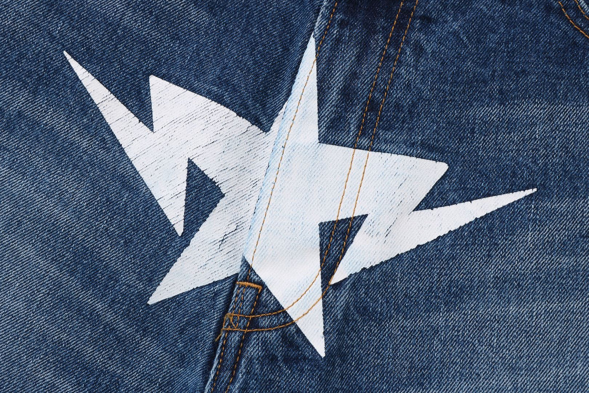 BAPE BAPE TWIN STA RELAXED FIT DENIM SHORTS ショートパンツ 商品画像 6