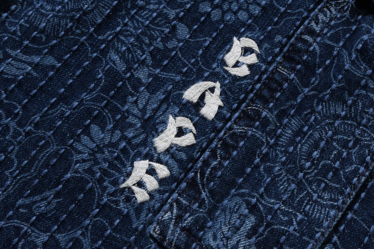 BAPE BAPE JAPANESE INDIGO ART CAMO JUNGLE DENIM RELAXED FIT CARGO SHORTS ショートパンツ 商品画像 3