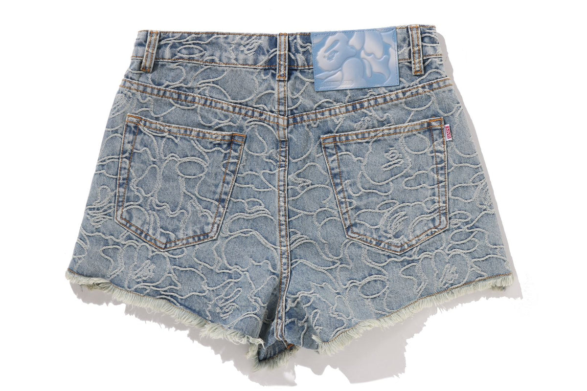 BAPE BAPE LINE CAMO DENIM SHORTS ショートパンツ 商品画像 2