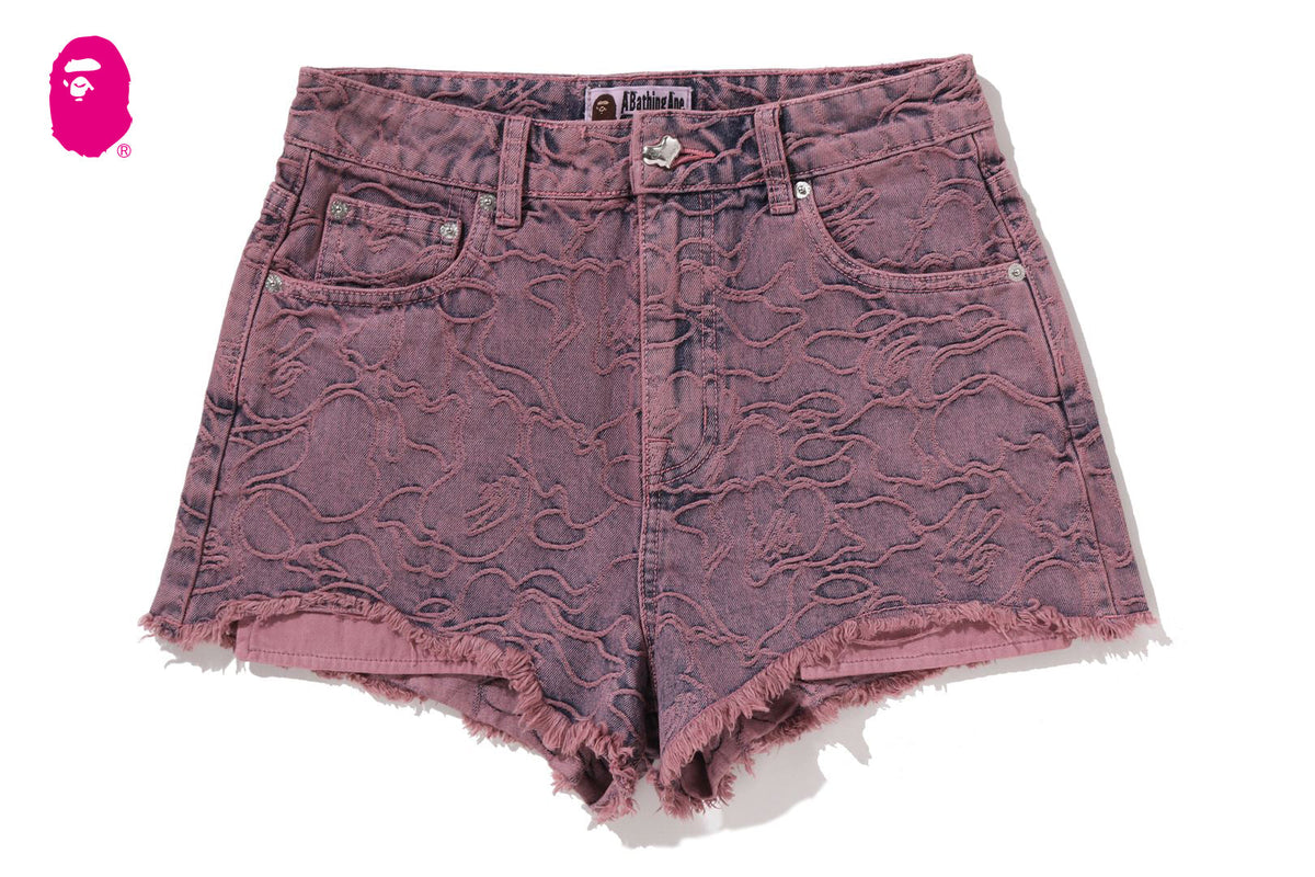 BAPE BAPE LINE CAMO DENIM SHORTS ショートパンツ 商品画像 5