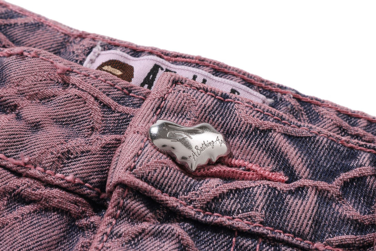 BAPE BAPE LINE CAMO DENIM SHORTS ショートパンツ 商品画像 7