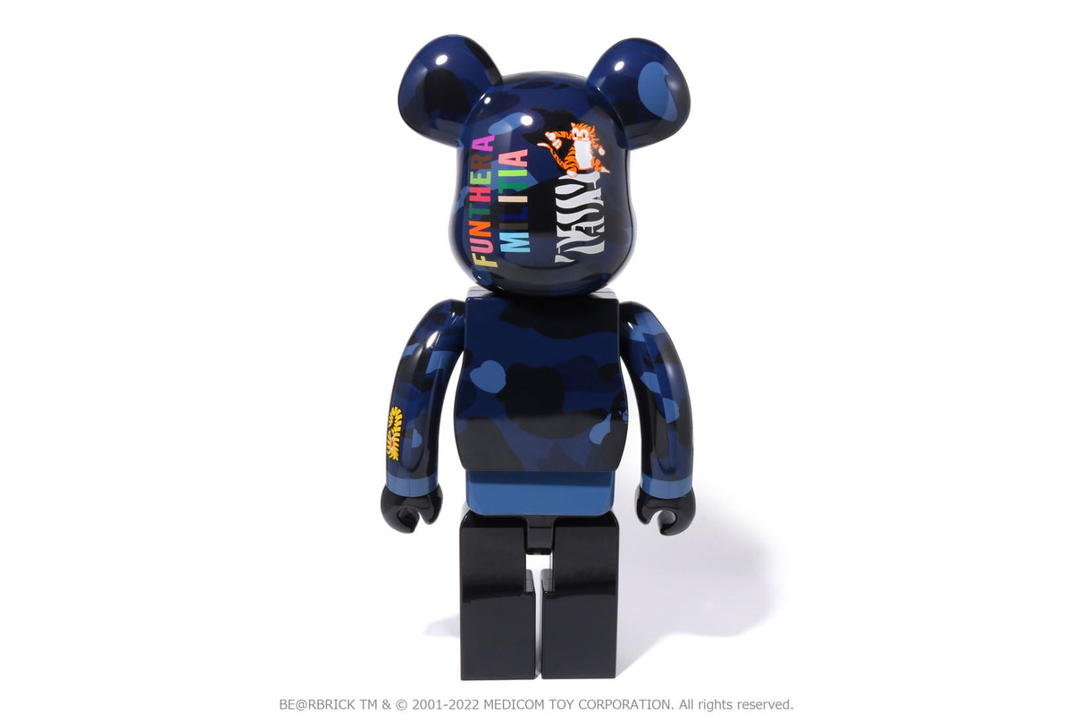 BAPE BAPE 【 BAPE X MEDICOM TOY 】COLOR CAMO TIGER BE@RBRICK 1000% フィギュア 商品画像 16