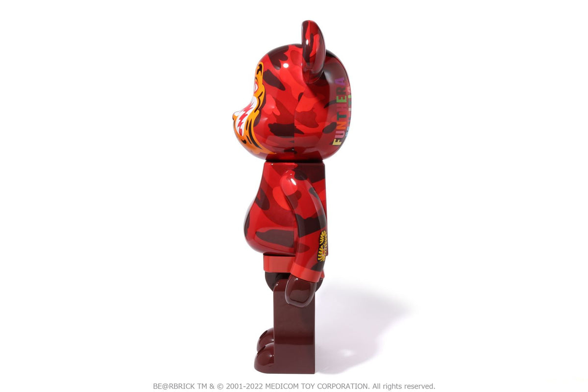 BAPE BAPE 【 BAPE X MEDICOM TOY 】COLOR CAMO TIGER BE@RBRICK 1000% フィギュア 商品画像 3