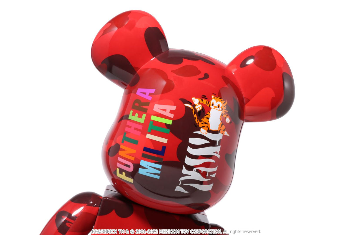 BAPE BAPE 【 BAPE X MEDICOM TOY 】COLOR CAMO TIGER BE@RBRICK 1000% フィギュア 商品画像 12