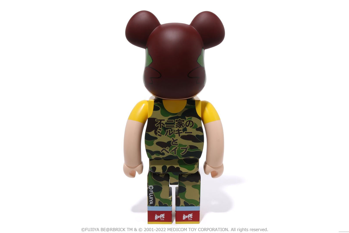 BAPE BAPE 【 BAPE X FUJIYA 】ABC CAMO PEKO BE@RBRICK 1000% フィギュア 商品画像 4