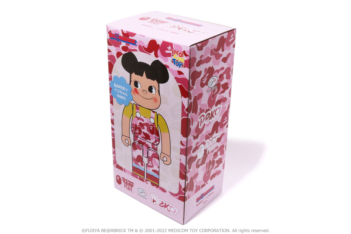 BAPE BAPE 【 BAPE X FUJIYA 】ABC CAMO PEKO BE@RBRICK 1000% フィギュア 商品画像 17