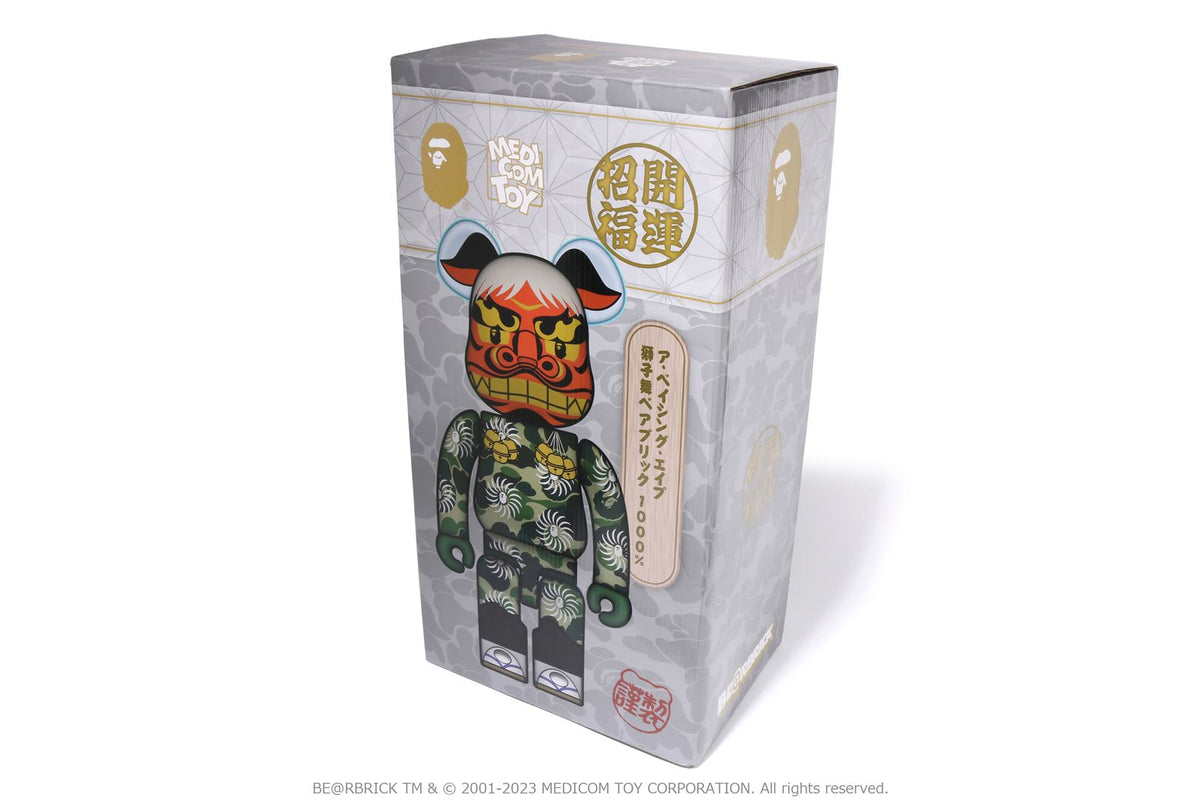 BAPE BAPE NEW YEAR BE@RBRICK SHISHIMAI 1000% フィギュア 商品画像 8