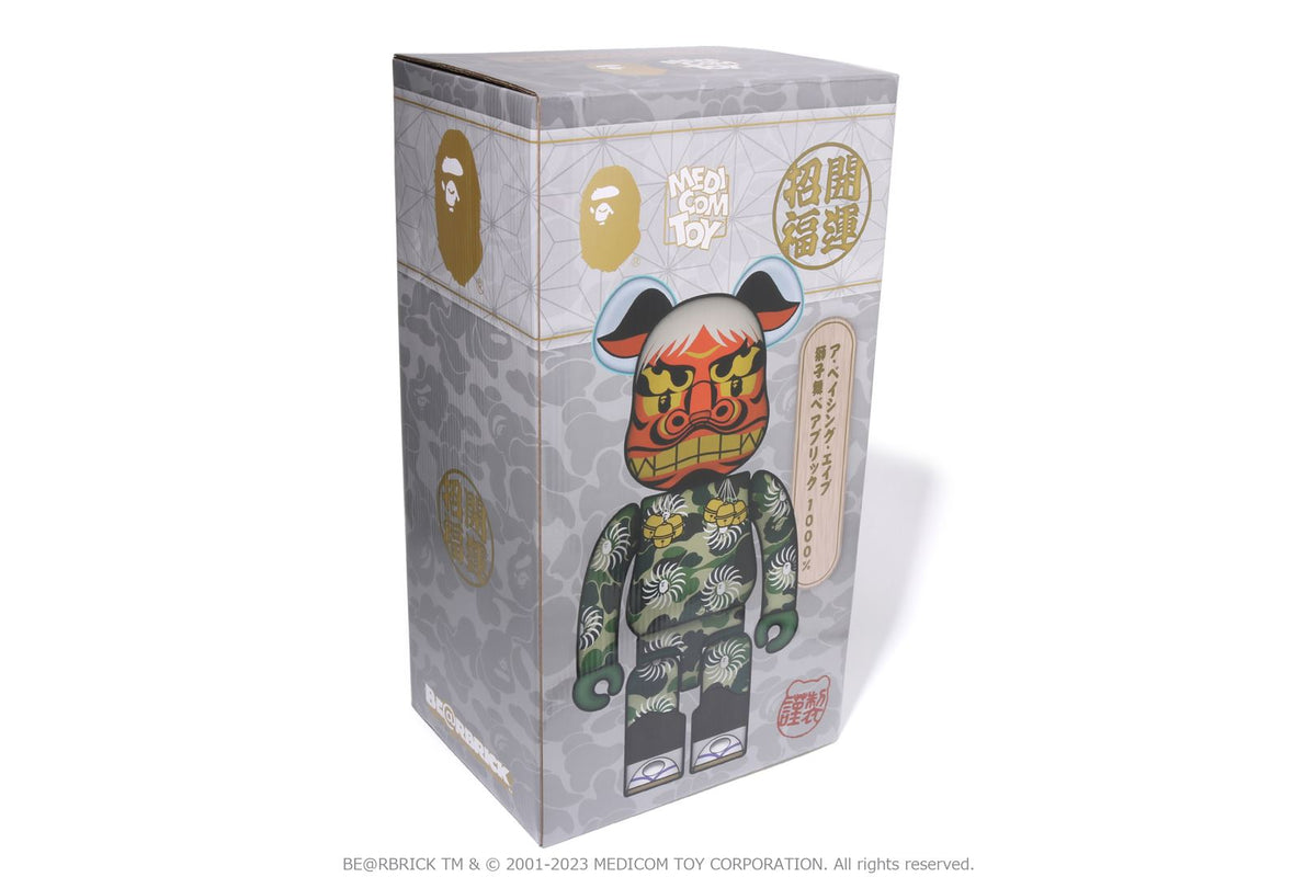 BAPE BAPE NEW YEAR BE@RBRICK SHISHIMAI 1000% フィギュア 商品画像 9