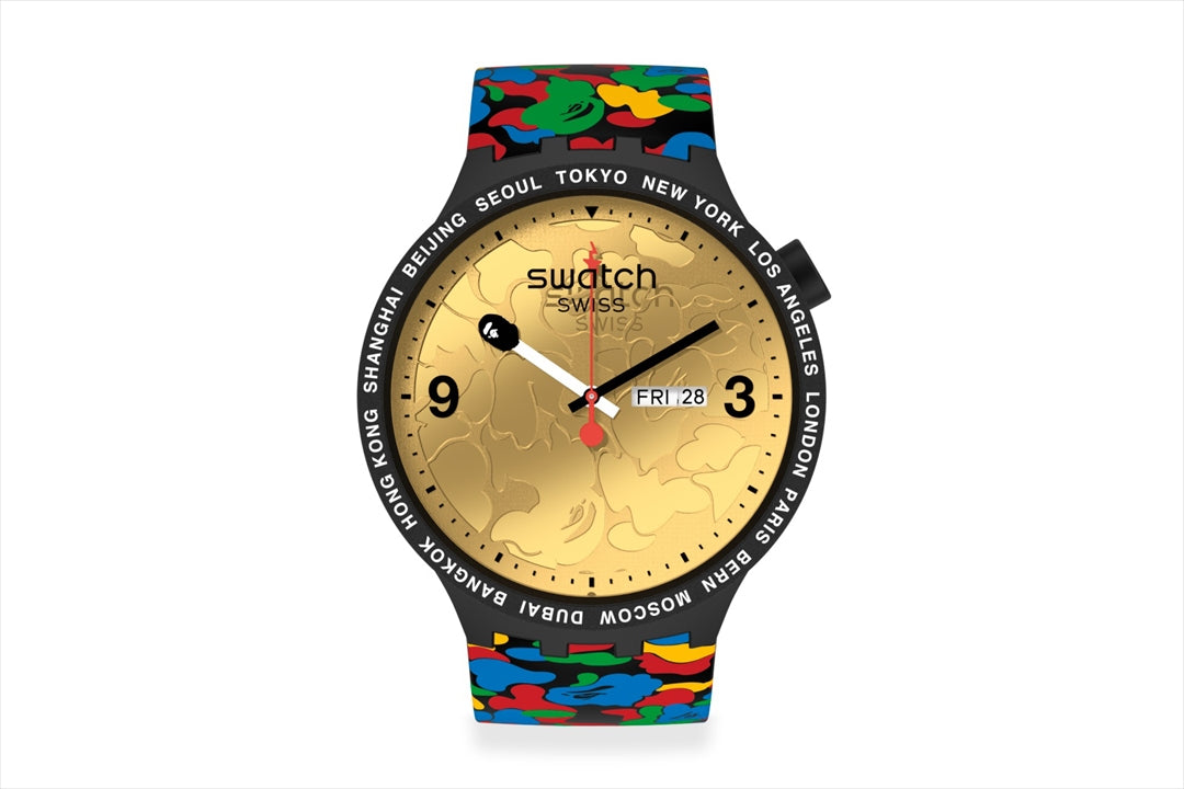 BAPE BAPE 【 BAPE X SWATCH 】BIG BOLD 腕時計 商品画像 9