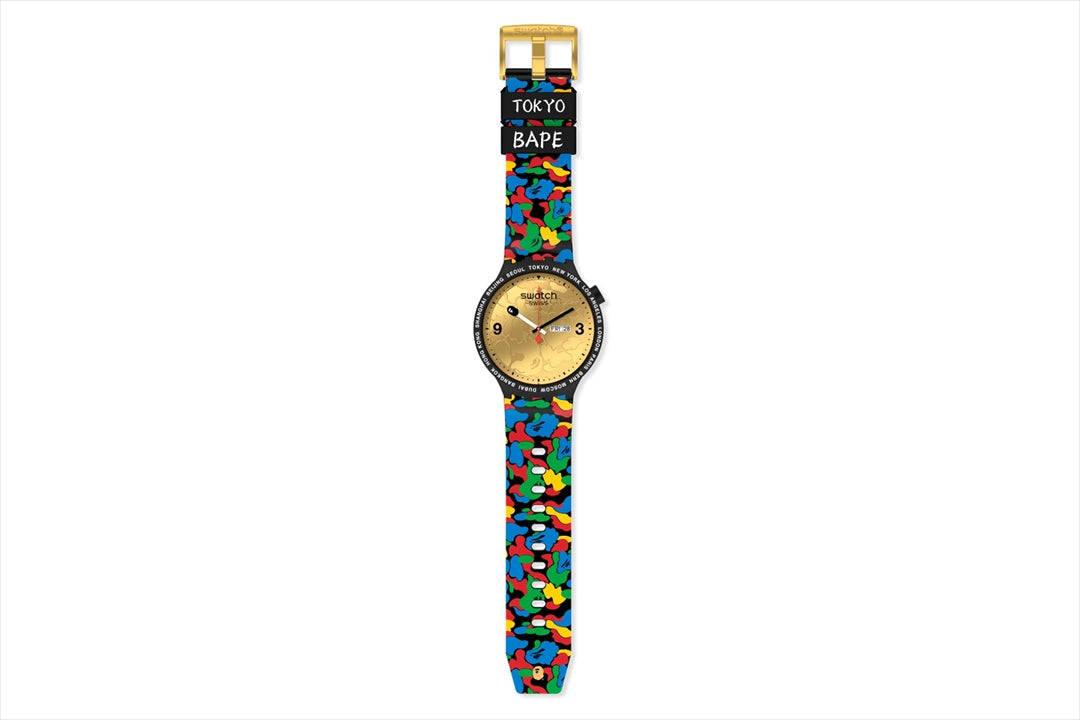BAPE BAPE 【 BAPE X SWATCH 】BIG BOLD 腕時計 商品画像 12