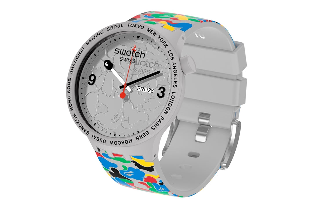 BAPE BAPE 【 BAPE X SWATCH 】BIG BOLD 腕時計 商品画像 1