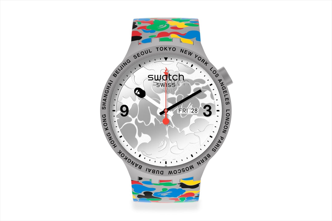 BAPE BAPE 【 BAPE X SWATCH 】BIG BOLD 腕時計 商品画像 2