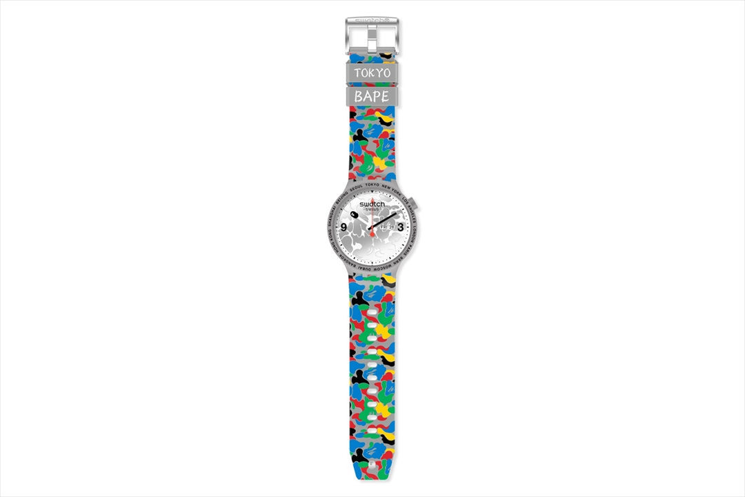 BAPE BAPE 【 BAPE X SWATCH 】BIG BOLD 腕時計 商品画像 5