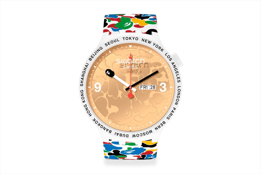 BAPE BAPE 【 BAPE X SWATCH 】BIG BOLD 腕時計 商品画像 16