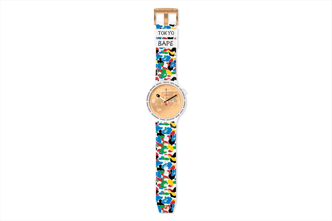 BAPE BAPE 【 BAPE X SWATCH 】BIG BOLD 腕時計 商品画像 19