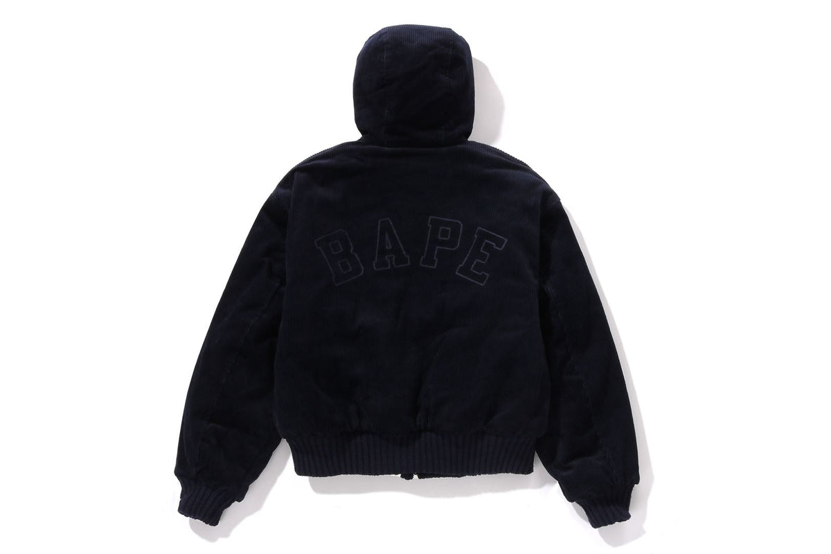 BAPE BAPE CORDUROY PADDED HOODIE JACKET ジャケット 商品画像 2