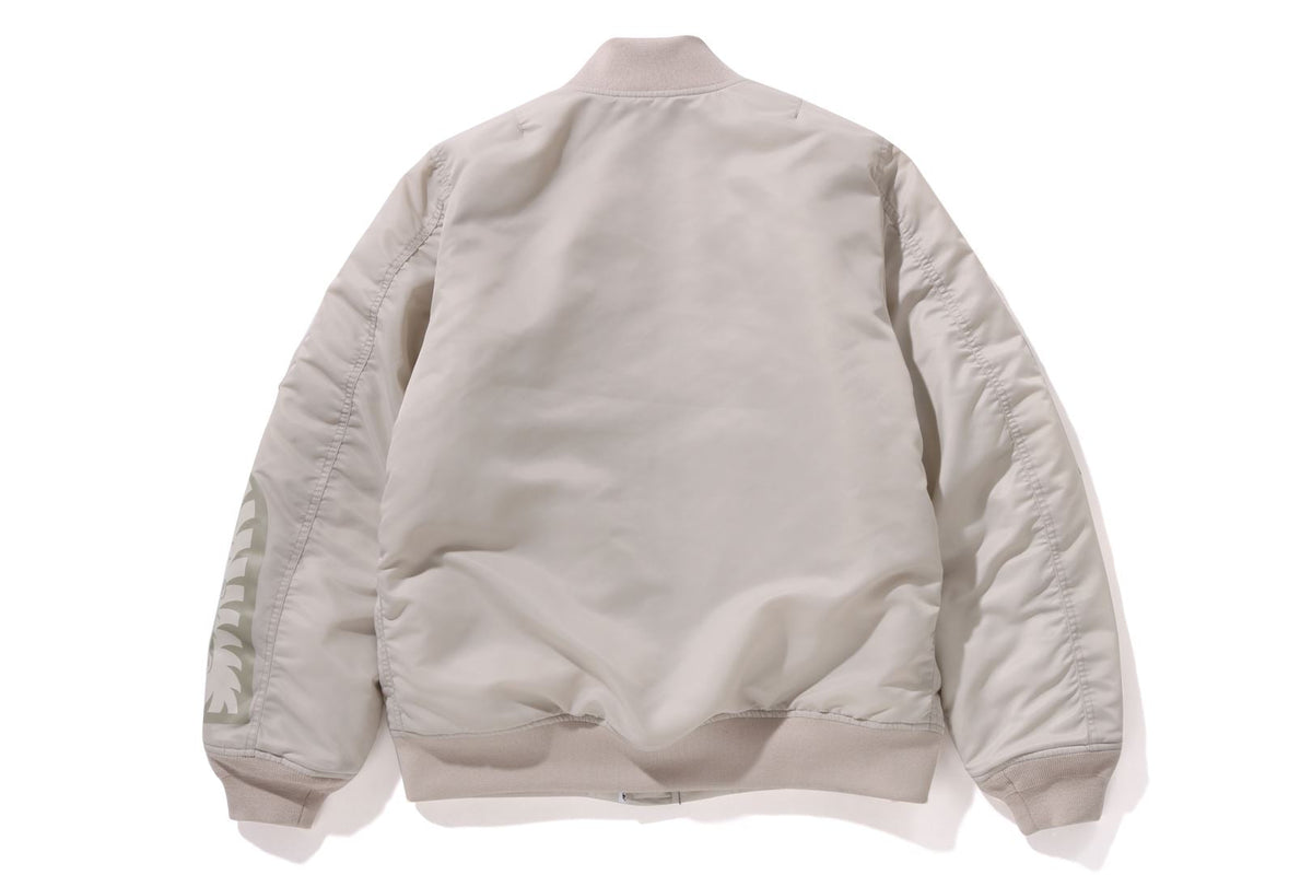 BAPE BAPE SHARK NYLON TWILL MA-1 ジャケット 商品画像 2