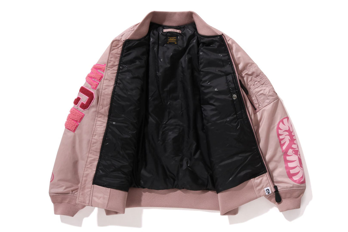 BAPE BAPE SHARK NYLON TWILL MA-1 ジャケット 商品画像 9