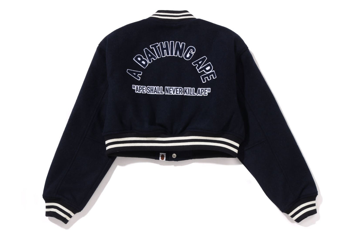 BAPE BAPE A BATHING APE CROPPED VARSITY JACKET ジャケット 商品画像 2