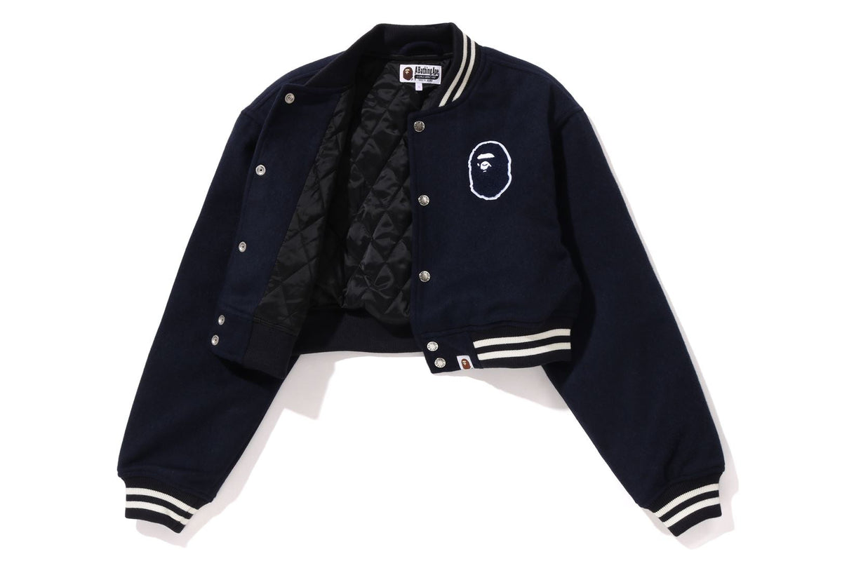 BAPE BAPE A BATHING APE CROPPED VARSITY JACKET ジャケット 商品画像 3