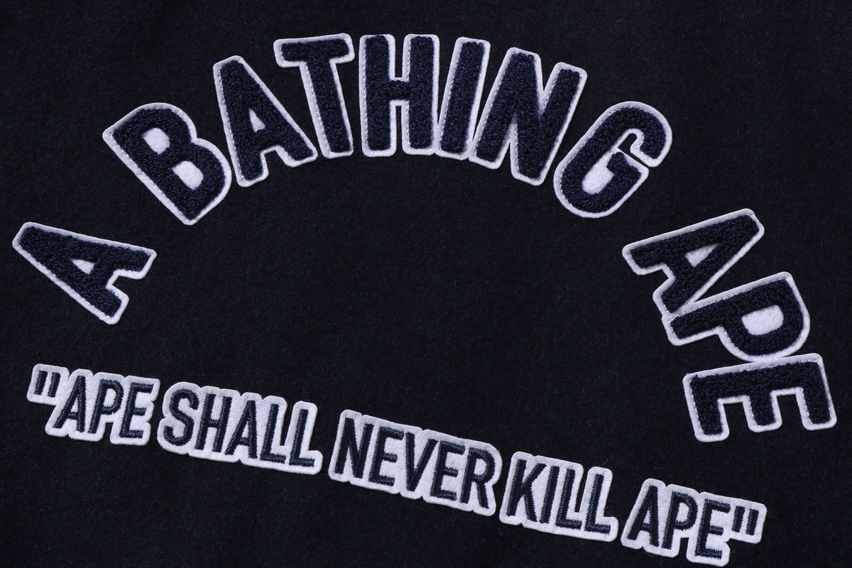 BAPE BAPE A BATHING APE CROPPED VARSITY JACKET ジャケット 商品画像 5