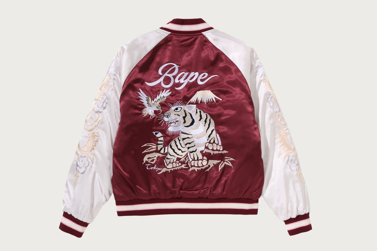 BAPE BAPE 1ST CAMO REVERSIBLE STA QUILTED SOUVENIR JACKET ジャケット 商品画像 10