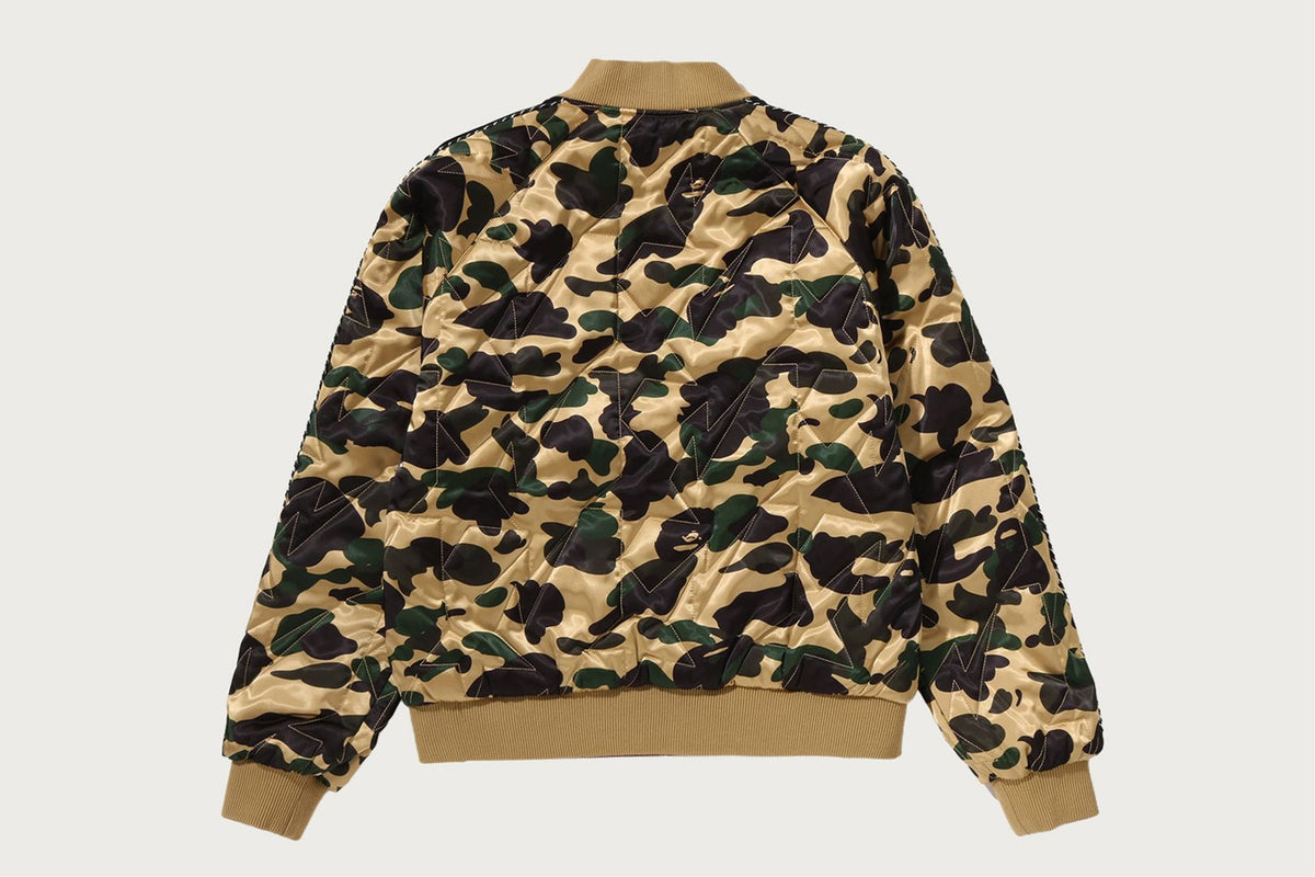 BAPE BAPE 1ST CAMO REVERSIBLE STA QUILTED SOUVENIR JACKET ジャケット 商品画像 15