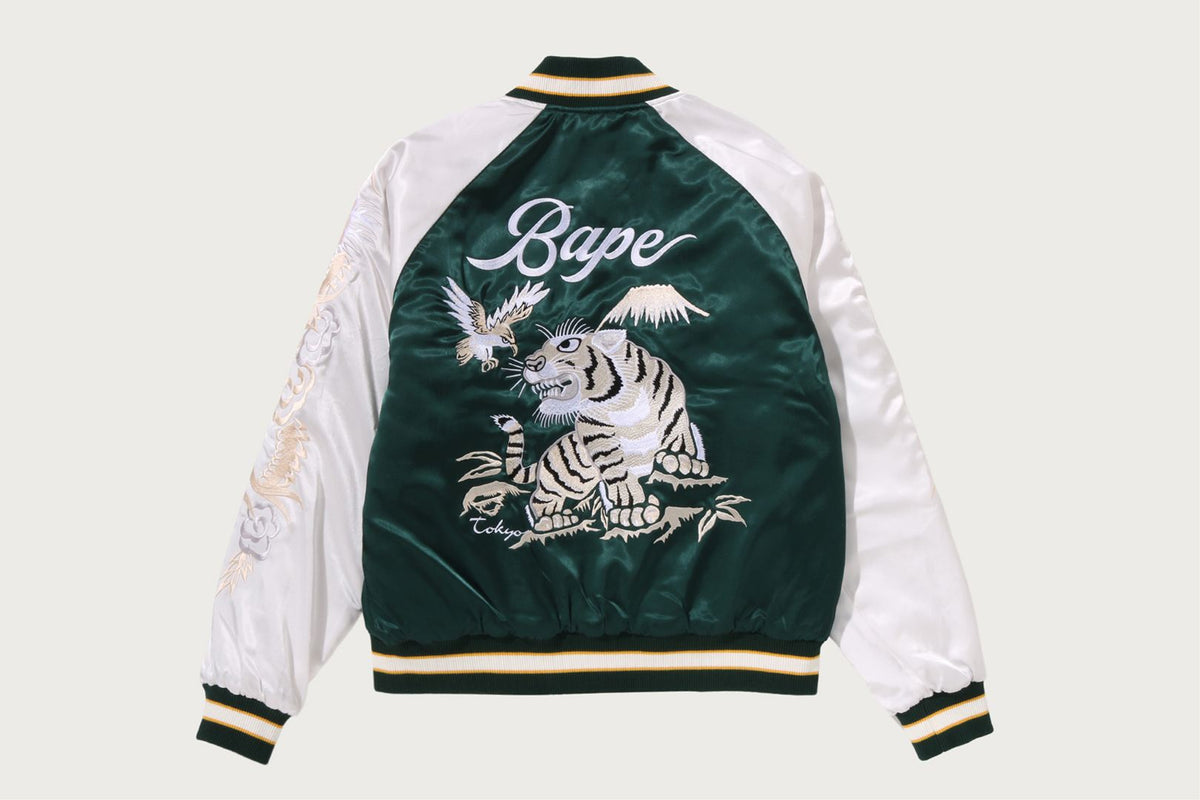 BAPE BAPE 1ST CAMO REVERSIBLE STA QUILTED SOUVENIR JACKET ジャケット 商品画像 19