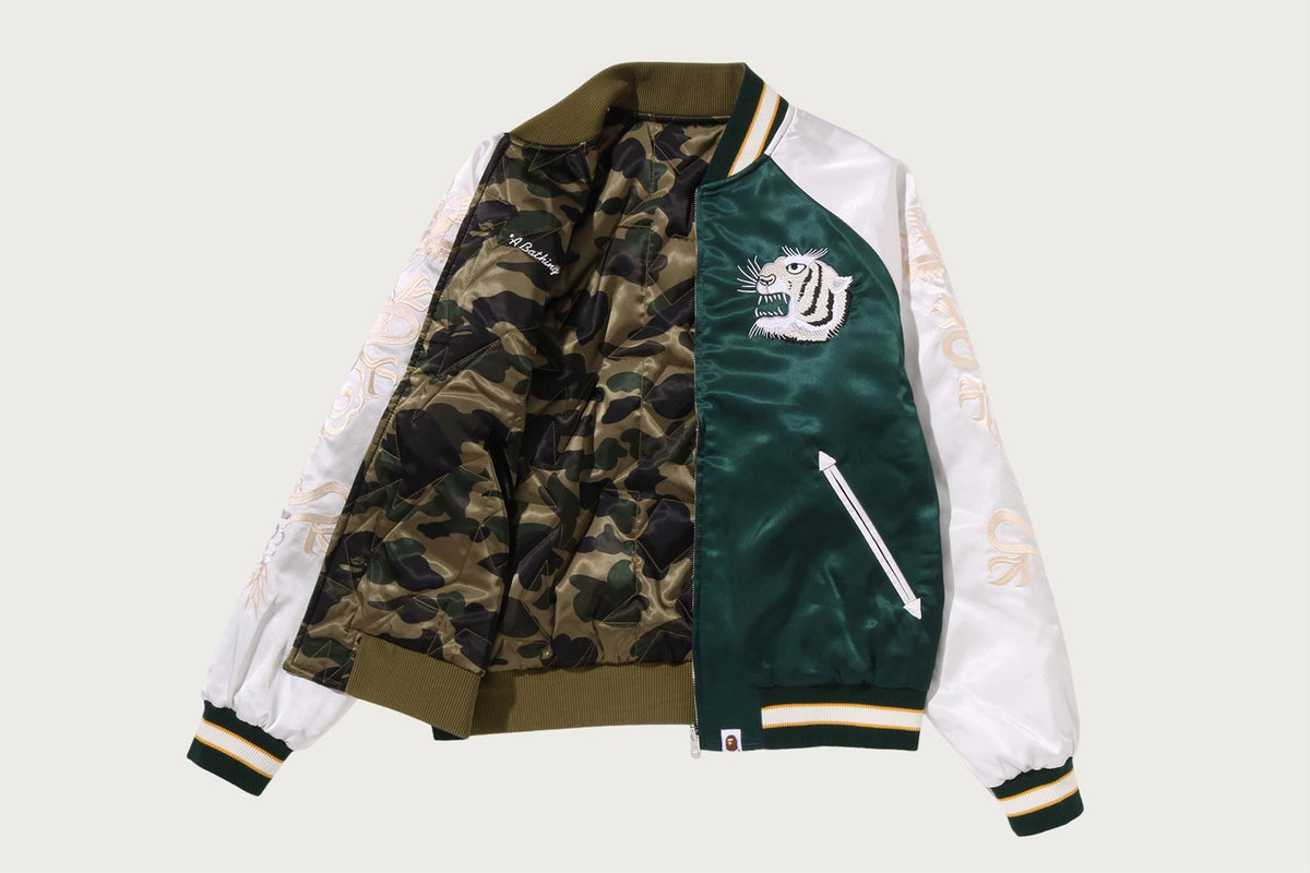BAPE BAPE 1ST CAMO REVERSIBLE STA QUILTED SOUVENIR JACKET ジャケット 商品画像 20
