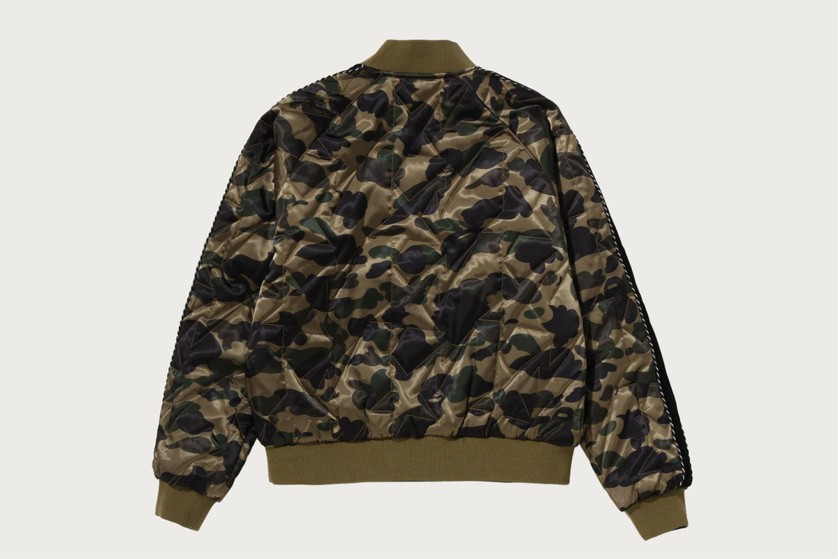 BAPE BAPE 1ST CAMO REVERSIBLE STA QUILTED SOUVENIR JACKET ジャケット 商品画像 23