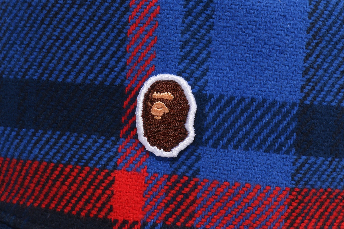 BAPE BAPE BAPE CHECK BUCKET HAT 帽子 商品画像 6