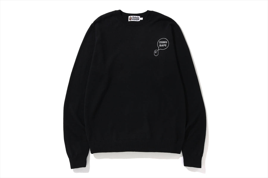 BAPE BAPE 【 BAPE X DSMG 】CREWNECK KNIT ニット 商品画像 1