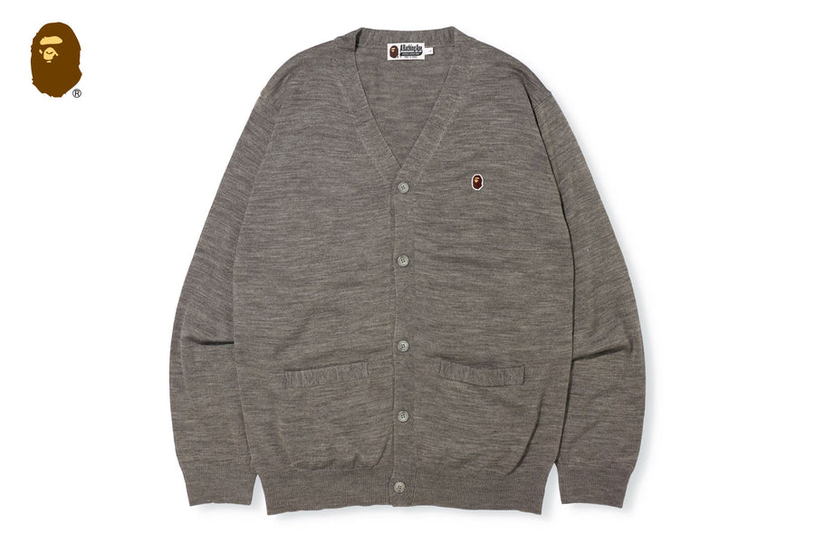 BAPE BAPE APE HEAD ONE POINT KNIT CARDIGAN カーディガン 商品画像 1