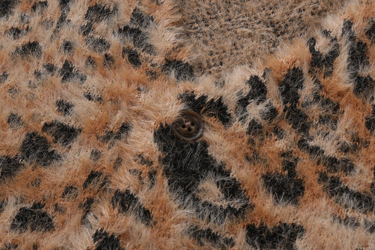 BAPE BAPE WILD LEOPARD PATTERN SHAGGY KNIT CARDIGAN カーディガン 商品画像 6