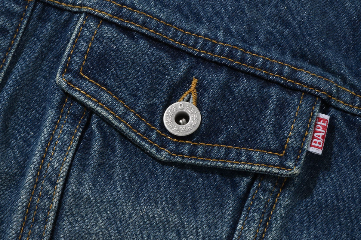 BAPE BAPE A BATHING APE DENIM JACKET ジャケット 商品画像 3