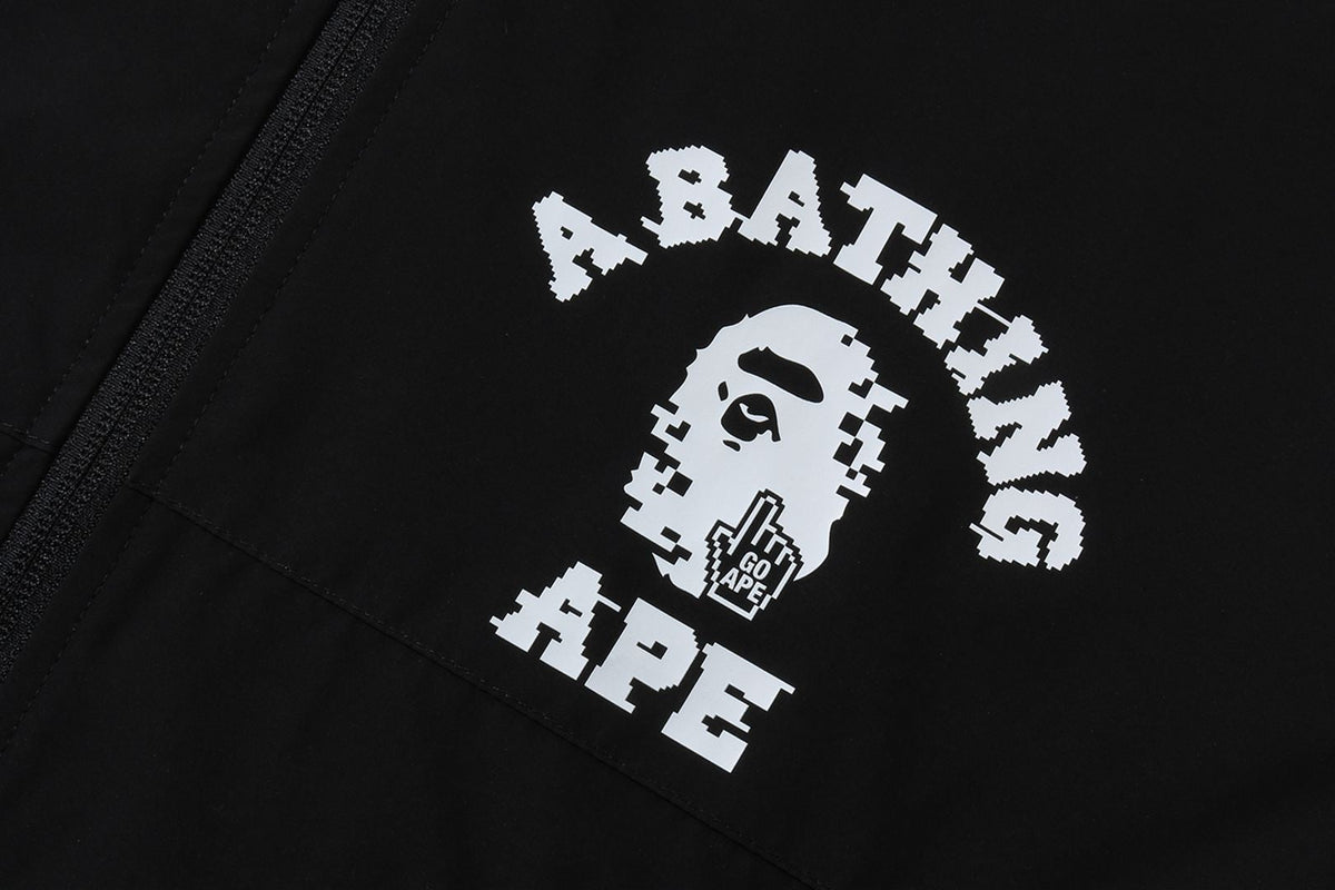 BAPE BAPE COLLEGE ONE POINT HOODIE JACKET BAPEC ジャケット 商品画像 3
