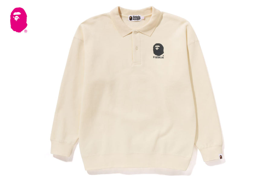 BAPE BAPE BY BATHING L/S POLO SHIRT ポロシャツ 商品画像 1